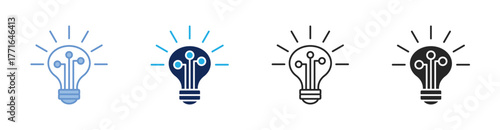 Intelligence Icon Collection Featuring Multiple Styles