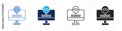 Syntax Icon Collection Featuring Multiple Styles