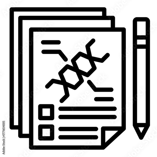 Medical Report   Icon Element For Design
