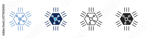 Quantum Icon Collection Featuring Multiple Styles