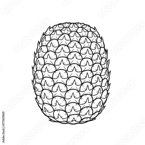 abstract sphere made of spheres