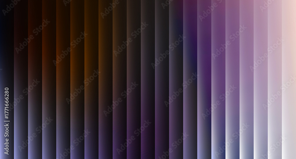 Obraz premium Abstract background with vertical lines and a gradient of brown and purple hues, creating a stylish design