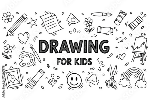 Fun drawing activities for kids: creative art supplies and ideas