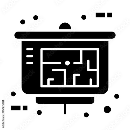 Architecture Plans Drafter Free Icon