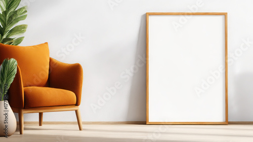 Cozy living room decor modern apartment interior design warm environment relaxed viewpoint aesthetic concept