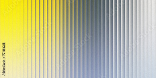 Smooth gradient of vertical lines transitioning from yellow to gray and white