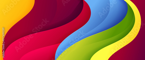 Vector abstract background with soft gradient color and dynamic shadow on background .Vector background for wallpaper. Eps 10