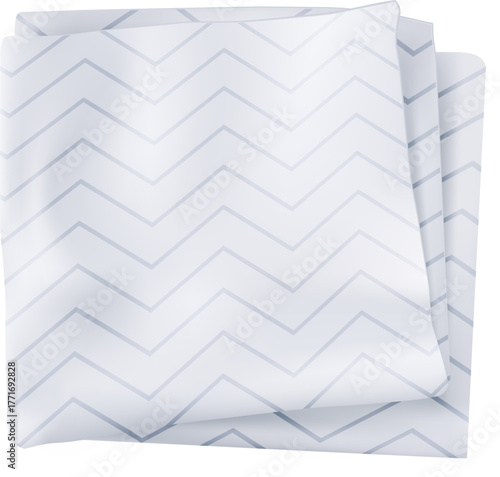 Zigzag Print Cloth
