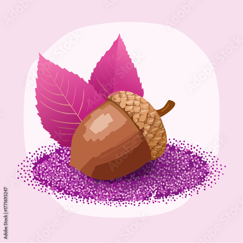 Hand drawn pack of autumn elements
3