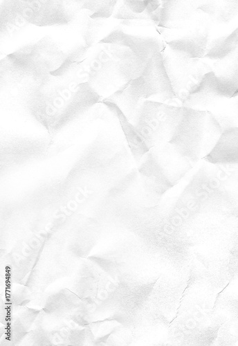 Abstract Crumpled White Grey Tiles Paper Background