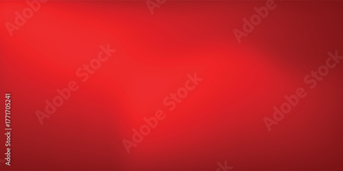 Abstract red gradient background, light and shadow on the backdrop with dimensions, hot tone wall with intense color, horizontal wallpaper.