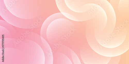 abstract background.modern.minimalist.pink and yellow gradations.circle effect.memphis.trendy .eps 10