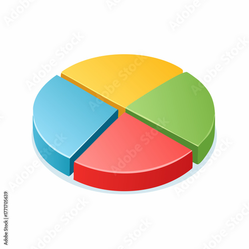 A pie chart with three colored sections illustrates basic expense categories for easy budgeting.
