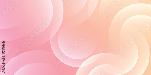 abstract background.modern.minimalist.pink and yellow gradations.circle effect.memphis.trendy .eps 10
