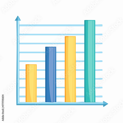 A bar graph with two bars compares planned and actual expenses for a clear financial overview.