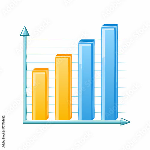 A bar graph with two bars compares planned and actual expenses for a clear financial overview.