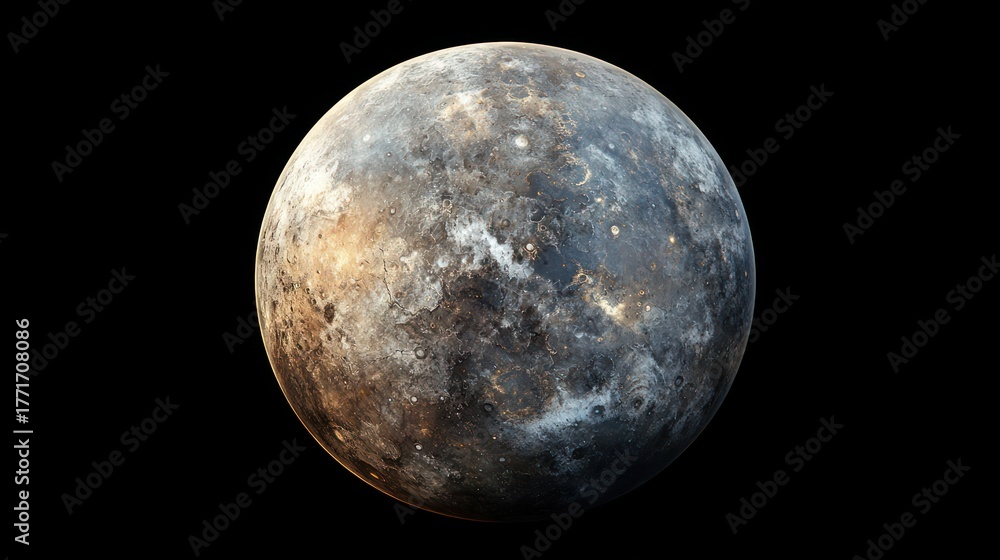 Naklejka premium Alien planet