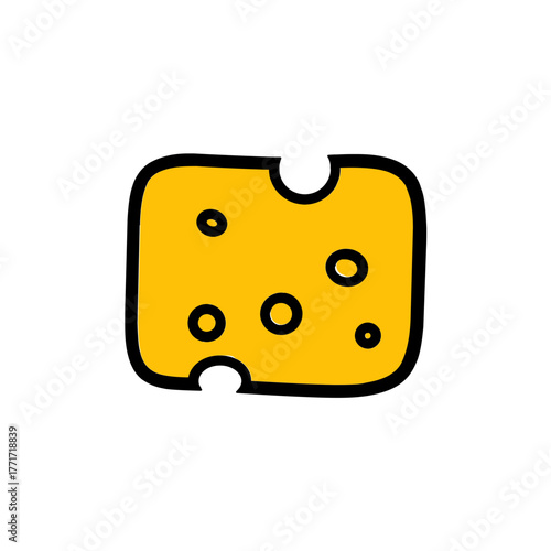 Vector Graphic of Cheese