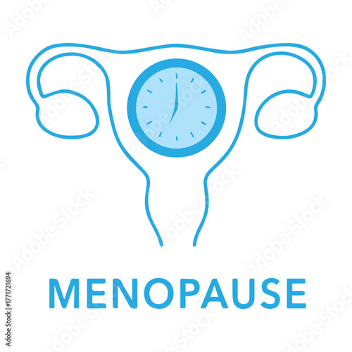Menopause Clock Icon
