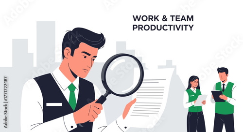 Examining Documents And Teammates To Improve Workplace Efficiency And Task Productivity