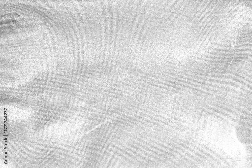 Naklejka premium Subtle Distressed Gray Fabric Overlay with Soft Grainy Texture and Weathered Grunge Look. Perfect for use as a Realistic Textile Background, Vintage Overlay, Poster Design Element