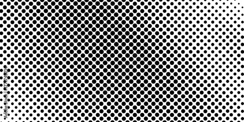 Grunge halftone gradient background. Faded grit noise texture. White and black sand wallpaper. Retro pixelated backdrop.  vector illustration
