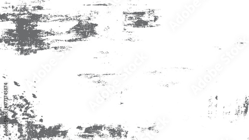 Dust overlay and distressed grainy grunge effect vector background. Irregular monochrome graphic texture with rough distressed design. 