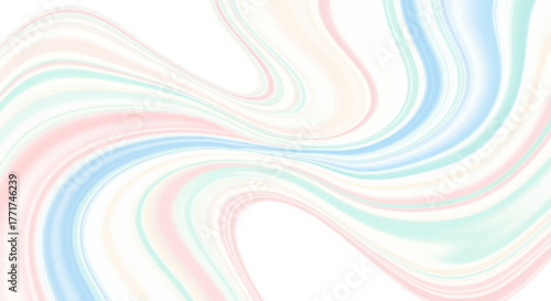 Abstract background with soft pastel color swirls and a liquid marble effect