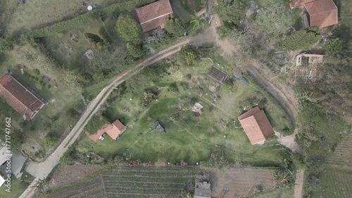 Mountain Countryside Rural Houses Baú Rock São Bento Do Sapucaí São Paulo Brazil South America Climbing Points Travel Tourism Adventure Landscape Nature Valley Hilltop Scenic Destination Horizon Outdo