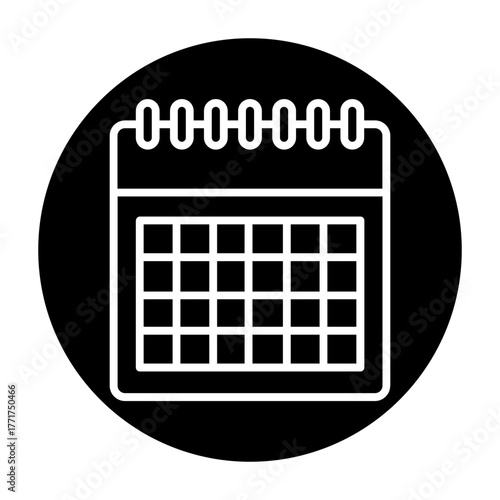 empty calendar icon