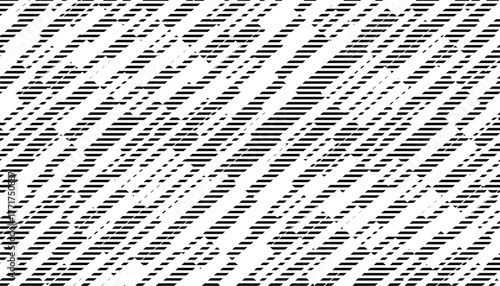 Black and white abstract and grunge geometric pattern for sporty and modern background. Fully editable vector element. Vector Format Illustration. EPS10 