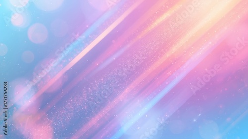 Disco Radiance, Neon Rainbow Sparkling Light Background