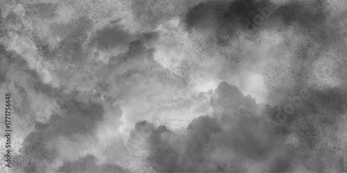 Light Grey and White Abstract Texture. Smoky Grey and White Minimal Background. cloudscape of rain and storm clouds 3d illustration transparent background clip art. Grey storm clouds .
