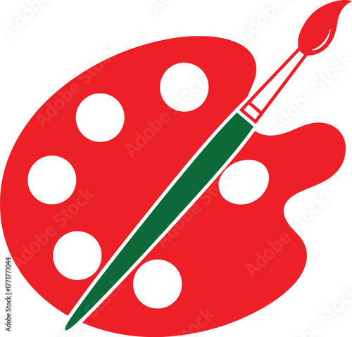 Vibrant abstract design with a spectrum of colors and clean typography perfect for artistic projects and branding