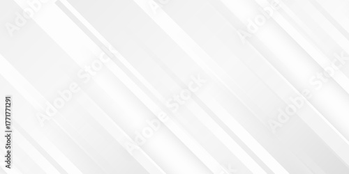 Abstract Geometric modern white and gray color . Modern and Creative Trend design modern white