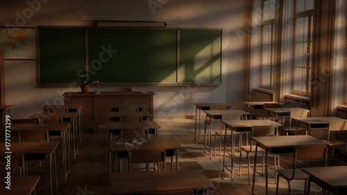 interior of restaurant Seamless looping 4k time-lapse animation video background 