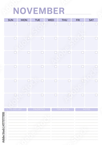 Monthly Planner