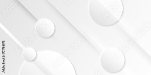 Abstract white gray background. Minimal vector stripes design. abstract background with futuristic and modern concept uses for business cover, card, institution, party, festive. vectors illustration. 