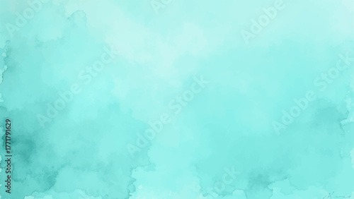 Abstract soft pastel watercolor with gentle shades of light cyan and white blending seamlessly. Smooth gradients and subtle cloud-like transitions. Calm, airy, and minimalistic, evoking , tranquility.