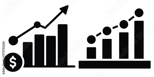 business funding icon vector set