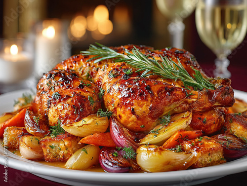 a roast turkey for Christmas