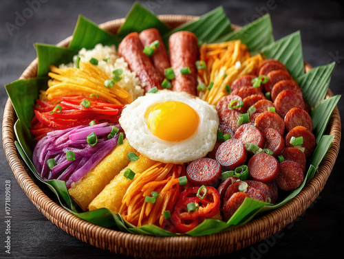 colorful Philippines food