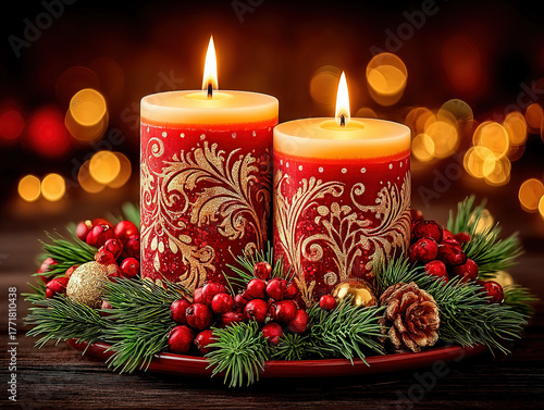 feeling of Christmas warmth