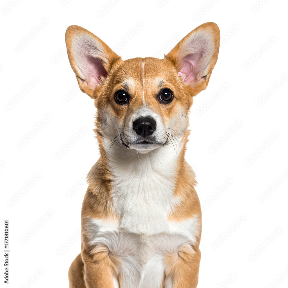 Obraz premium PNG vector of a dog with floppy ears, showing a cute and playful expression, perfect for pet, animal, family, and friendly themes