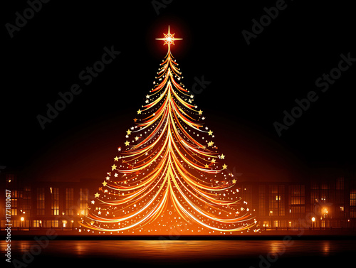 gas Christmas tree