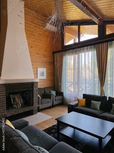 interior of a hotel room