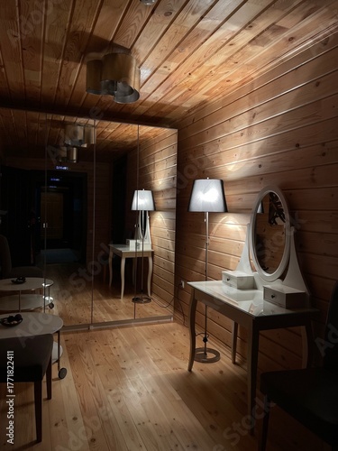 interior of a hotel room