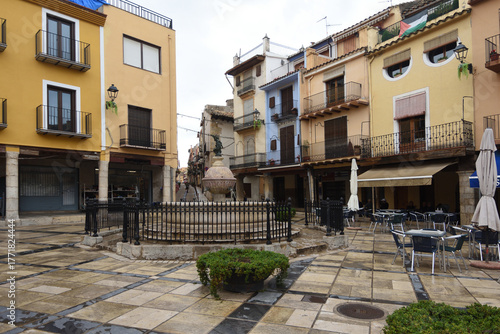 square of Sant Mateu, Maestrazgo, Castellon de la Plana, Valencian community, Spain
