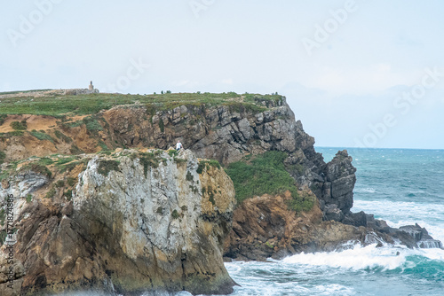 Drone view of Douro Valley