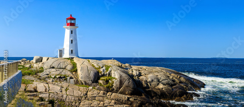 Peggy's Cove Light Panorama